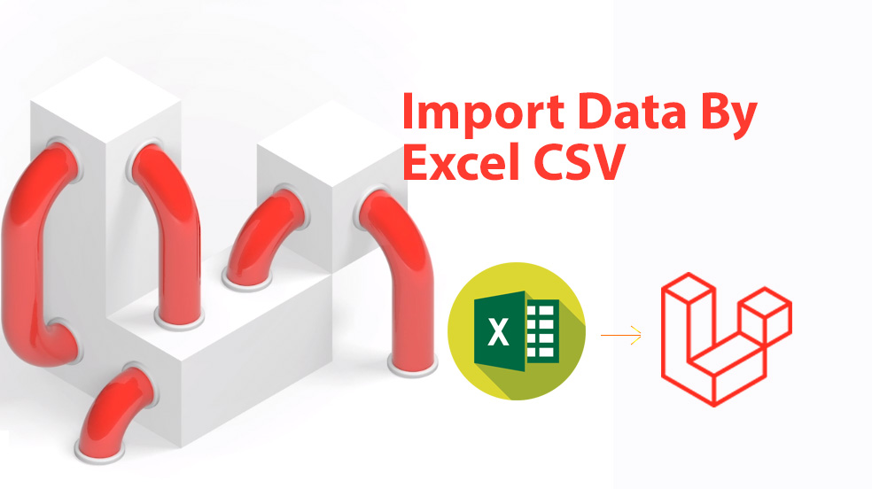 100% Import data by using csv or excel file in laravel