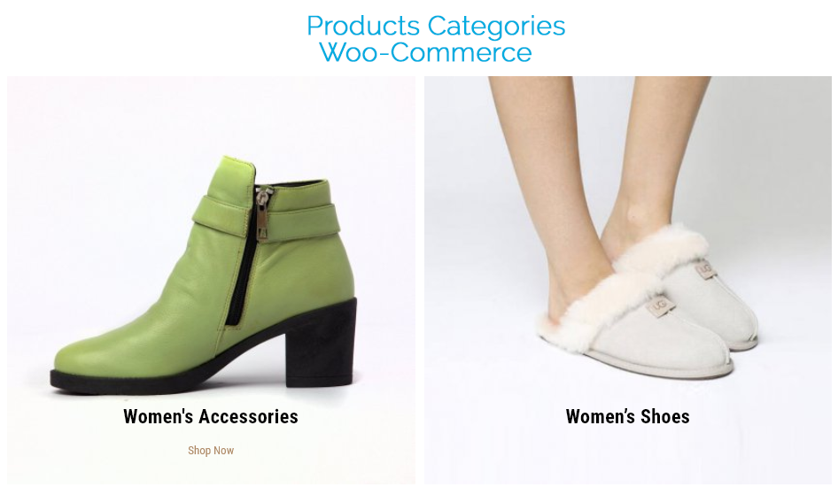 How to display woo-commerce product category name image and link by custom query