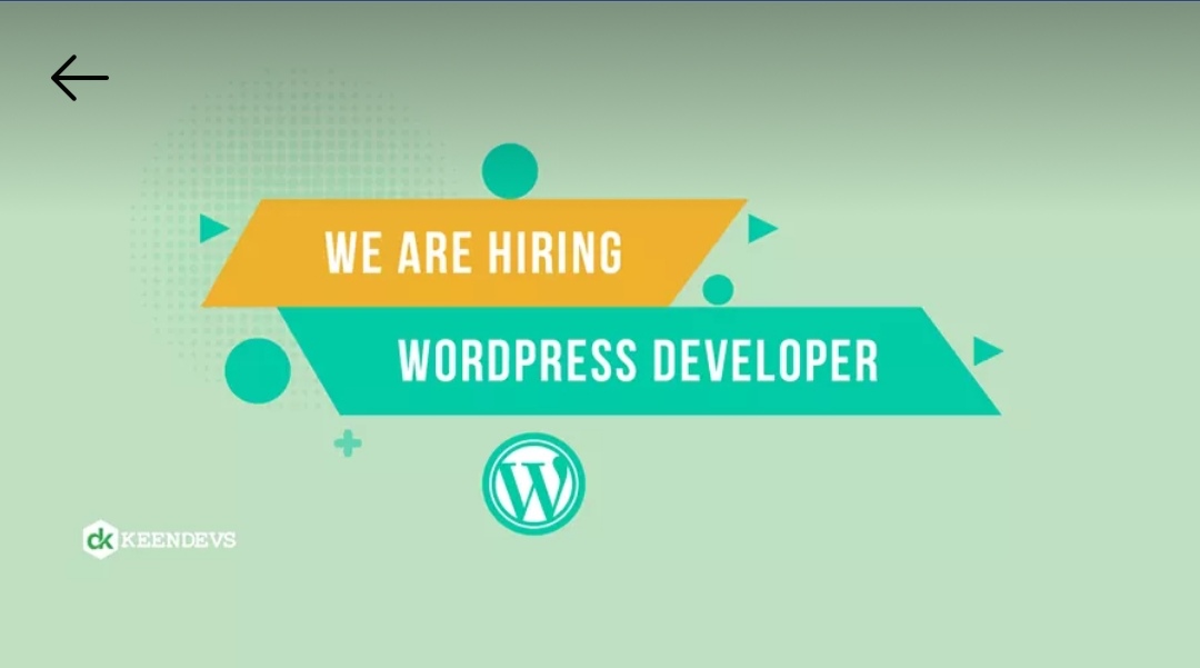 Looking for WordPress developer jobs 20k-50k