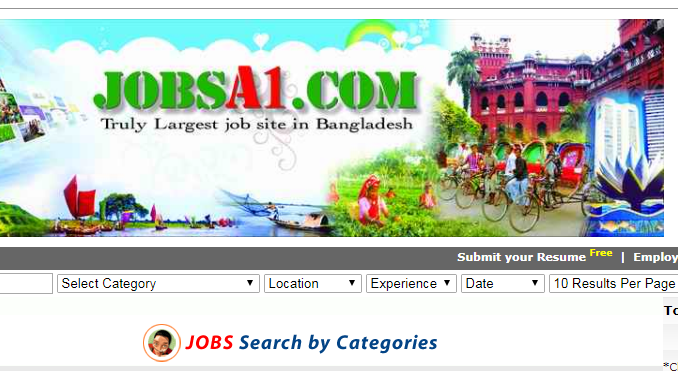 jobsa1 Largest Job site in Bangladesh
