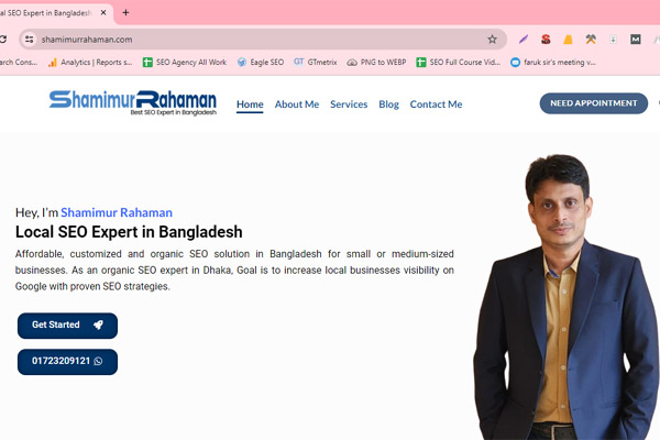 Shamimur Rahaman - Local SEO Expert in Bangladesh